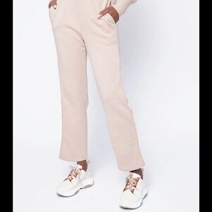 NSF Womens Pants Size M 100% Cotton Beige Made in USA